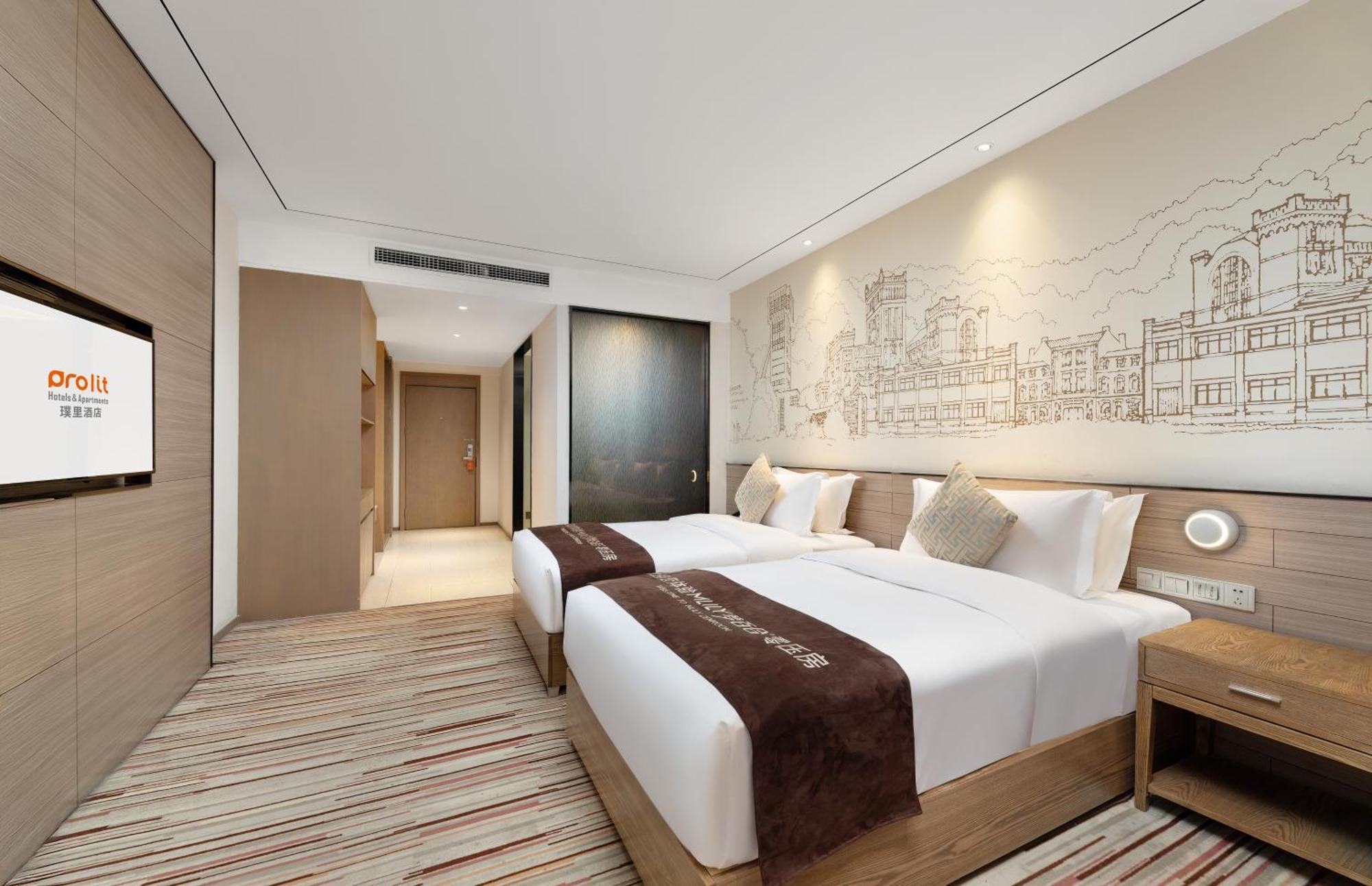 Chengdu Puli Spring Hotel Exterior foto